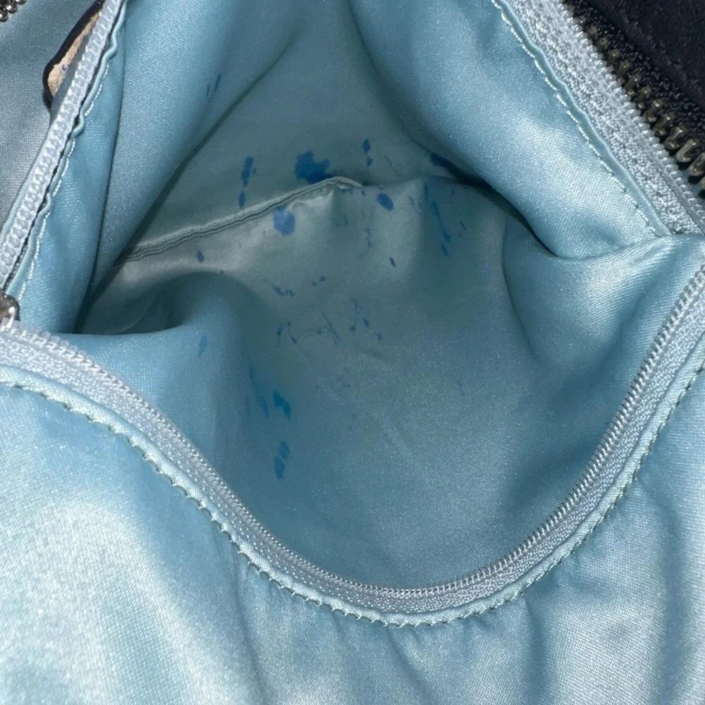 Coach Colette Leather Signature Tote - Black and Grey - Picture 9 of 11